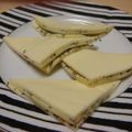 ミルチャンママ's cooksnap of when they made バジルとブラペ☆チーズでサンド！.