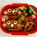 ☆めい＆ゆかり☆'s cooksnap of when they made おいなりさんでキャラ弁〜カレーパンマン〜.