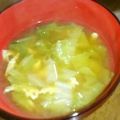 SP♪'s cooksnap of when they made シンプル！白菜と油揚げの味噌汁.