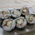 miyuki12's cooksnap of when they made ★紀文「焼きちくわ」★で海苔巻き★.