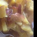 みんみんせみ's cooksnap of when they made さつまいもとリンゴの甘煮.