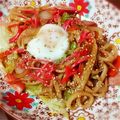 Pink219's cooksnap of when they made １０分で＊焼きうどん.