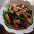 スティッチ＆サリー's cooksnap of when they made ピーマンと竹輪のささっと炒め。.