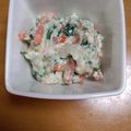 kohirochan's cooksnap of when they made 春菊とにんじんの白和え.