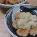 りゅう・しょうママ's cooksnap of when they made 歯ごたえ絶妙♪えのき入り鶏つくね.