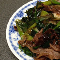 あざらしの赤ちゃん's cooksnap of when they made ささっと簡単　牛肉と青ねぎの甘辛炒め.