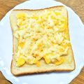 ＊なぁ＊'s cooksnap of when they made ふわふわたまごトースト.
