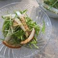 チョコチョコかえる's cooksnap of when they made 水菜と蒲鉾のサラダ✿.