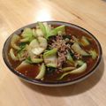 シモマエ's cooksnap of when they made 青梗菜のひき肉オイスターソース.