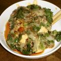 toshiebaba's cooksnap of when they made 少しの豚肉で餅グラタン（ポンチー味）.