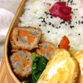 クイージ's cooksnap of when they made サッパリと♪牛蒡と人参の豚肉巻き.