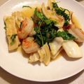 yoko_yoko's cooksnap of when they made 簡単！チキンとぷりぷり海老のパクチー炒め.