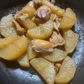 siomamakam's cooksnap of when they made お弁当にも❤鶏皮と大根の煮物❤.