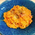 ななぞぅ's cooksnap of when they made キムチカルボナーラ＊パスタ.