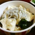 SP♪'s cooksnap of when they made 豆腐しらす丼.