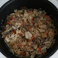 ぽっちゃまん☆'s cooksnap of when they made 優しい味〜♡鶏とごぼうの炊き込みごはん.
