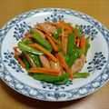 55才のおじさん's cooksnap of when they made ピーマンとウインナーのオイスター炒め♪.