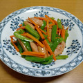 55才のおじさん's cooksnap of when they made ピーマンとウインナーのオイスター炒め♪.