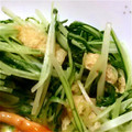 zerowyrd's cooksnap of when they made 水菜消費☆水菜と油あげの炒めもの.