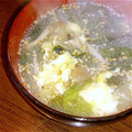 トモCAFE's cooksnap of when they made わかめと卵の中華風スープ.