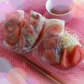 ♡おはな♡'s cooksnap of when they made 子供でも簡単！【ライスペーパー巻き】.