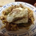 牧子ちゃん's cooksnap of when they made 塩麹豚＆炒めネギの絶品アレンジ焼きうどん.