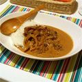たじ満塁's cooksnap of when they made フライパンですぐ出来るビーフストロガノフ.