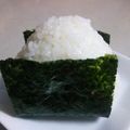 youjix252's cooksnap of when they made 梅マヨおにぎり.