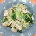どひゃりき's cooksnap of when they made チンゲン菜のクリーム煮.