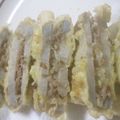 糸問屋's cooksnap of when they made レンコンの肉はさみ揚げ.