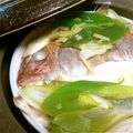 ロクシタンマニア's cooksnap of when they made 鯛あらの酒蒸し.
