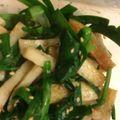 みちる☆'s cooksnap of when they made にらと竹輪のごまあえ.