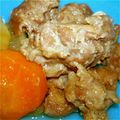 ゆかぽん1966's cooksnap of when they made スジ肉で簡単柔らか焼肉（ 豚スジ肉 ）.