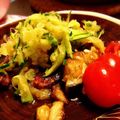 cocoくみ's cooksnap of when they made ポン酢で作る薬味ドーンのさば竜田揚げ.