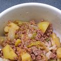 なっとういち母さん's cooksnap of when they made 豚ひき丼ぶり♡.
