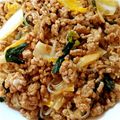 のあめろ♪'s cooksnap of when they made ひき肉と春雨のズボラ炒め.