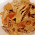 果奈sou's cooksnap of when they made レンコンと舞茸のきんぴら.