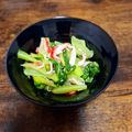 Kasumi Kasumi's cooksnap of when they made レンジで2分！青梗菜とカニカマの旨塩和え.