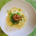 alouette's cooksnap of when they made 大根おろしと納豆のパスタ.