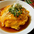 きのぴち's cooksnap of when they made ♡舞茸のあんかけ和風オムライス♡.
