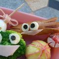 manakao's cooksnap of when they made キャラ弁に☆微妙なカニ(