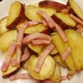 marmy's cooksnap of when they made つまみ？ベーコンとサツマイモ炒め！.