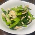 も's cooksnap of when they made 鶏ムネとセロリの塩炒め.