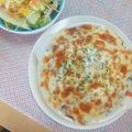 2児ママみきてぃ's cooksnap of when they made 簡単＊半熟卵の焼きチーズカレードリア.