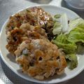 tamispada's cooksnap of when they made お弁当にも♪鶏胸肉と蓮根のゴロゴロ焼き.