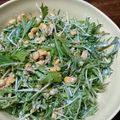 ♡Catherine's cooksnap of when they made 水菜ハムコーンのめんつゆマヨサラダ.