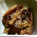 ８４ers's cooksnap of when they made 茄子の酢の物♪.