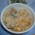 あゆもんた's cooksnap of when they made ベーコンとあさりの和風炊き込みご飯.