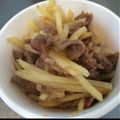 maki_n's cooksnap of when they made ラム肉とジャガイモの炒めもの.