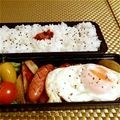 ミチコ☆ロンドン's cooksnap of when they made お弁当にも！レンジdeノンオイル目玉焼き.